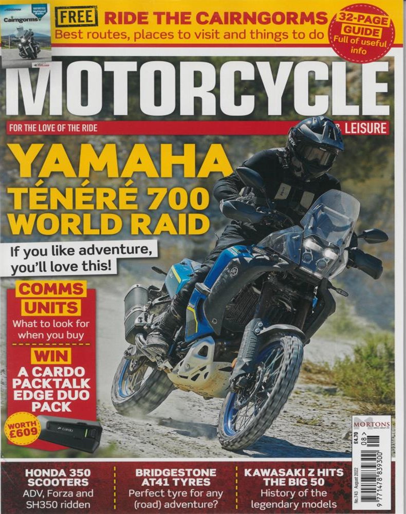 Motorcycle Sport and Leisure Magazine Subscription