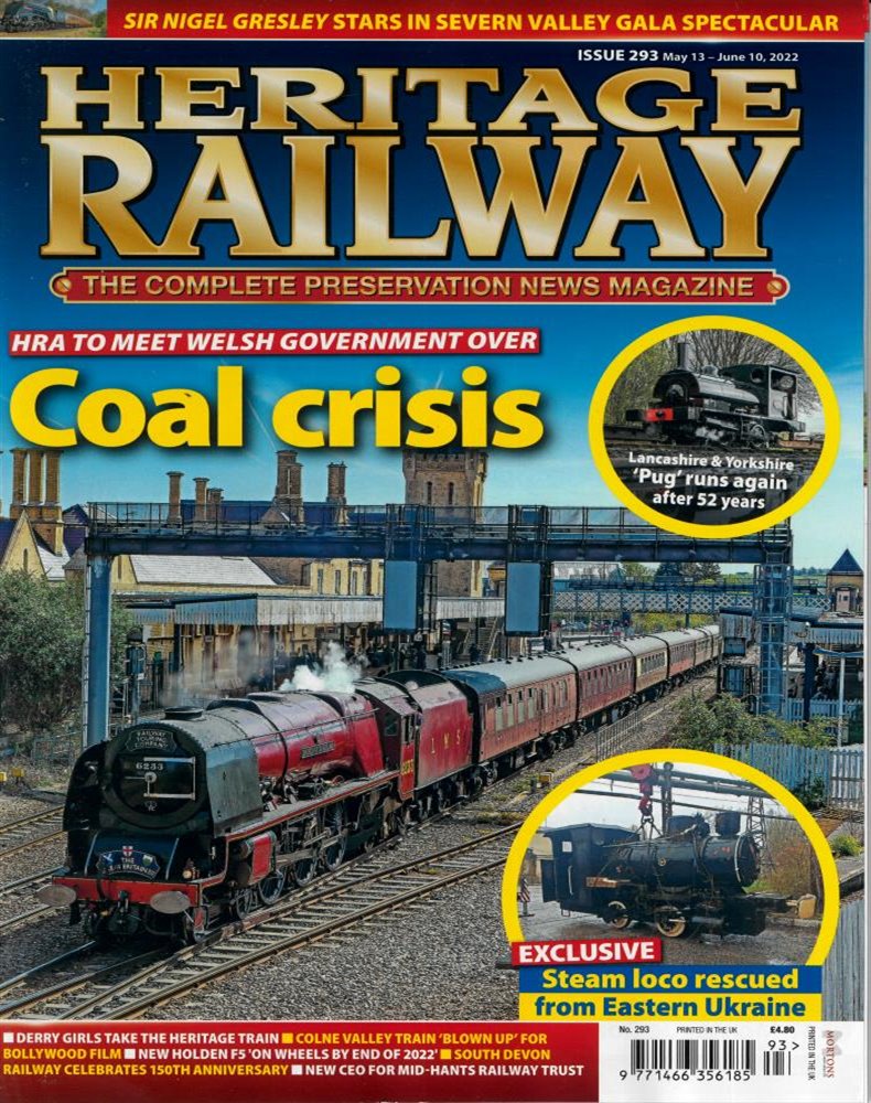 Heritage Railway Magazine Issue NO 293