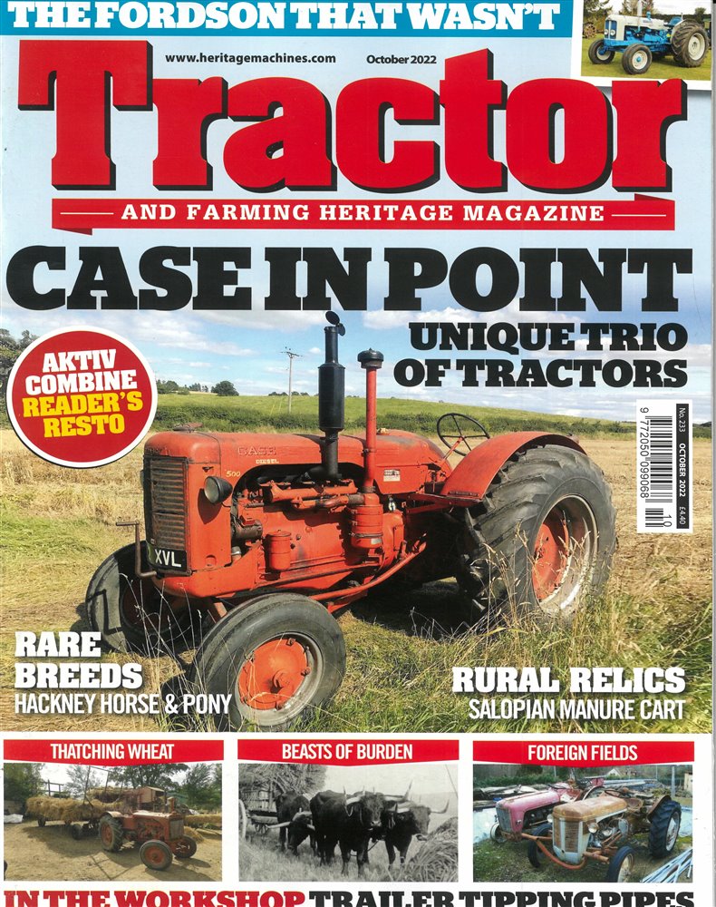 Tractor and Farming Heritage Magazine Issue OCT 22