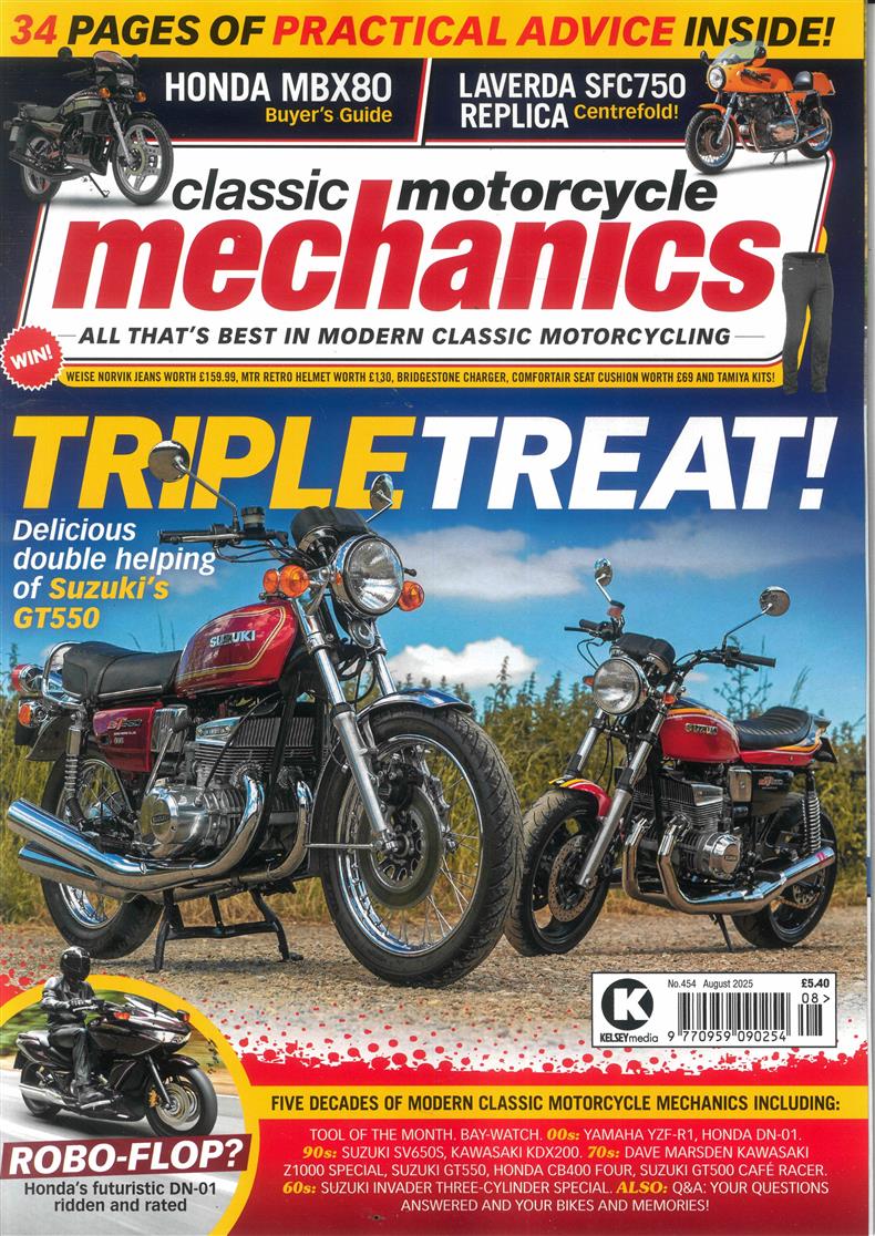 Classic Motorcycle Mechanics - AUG 25