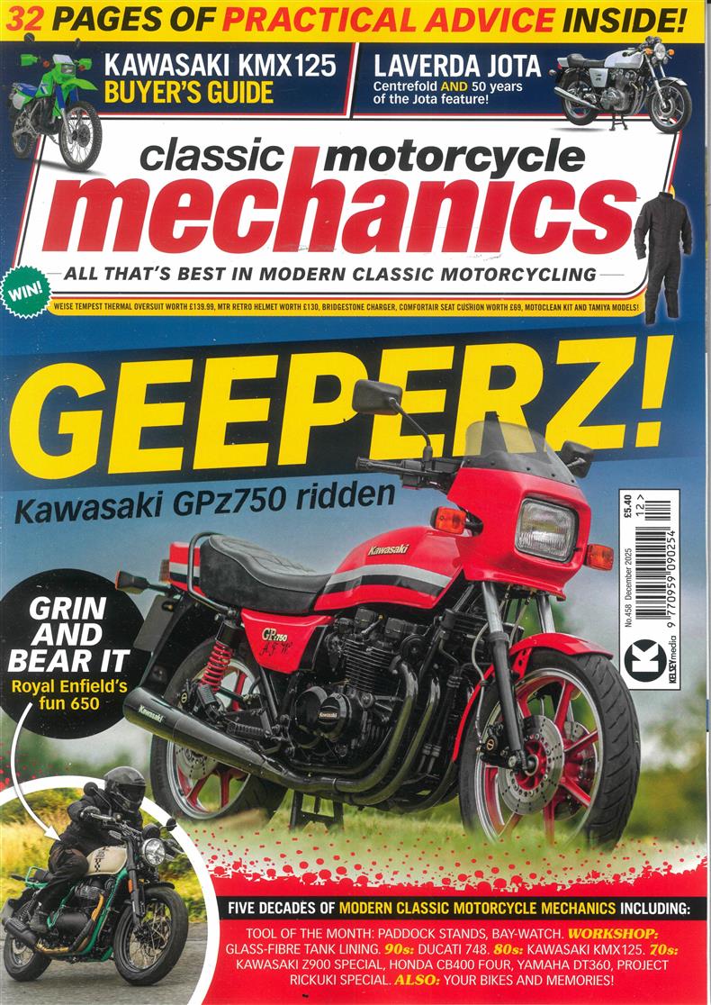 Classic Motorcycle Mechanics - DEC 25