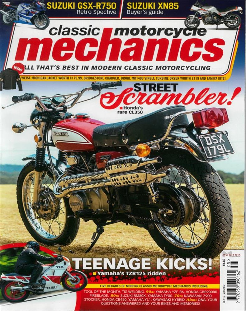 Classic Motorcycle Mechanics Magazine Issue MAY 22