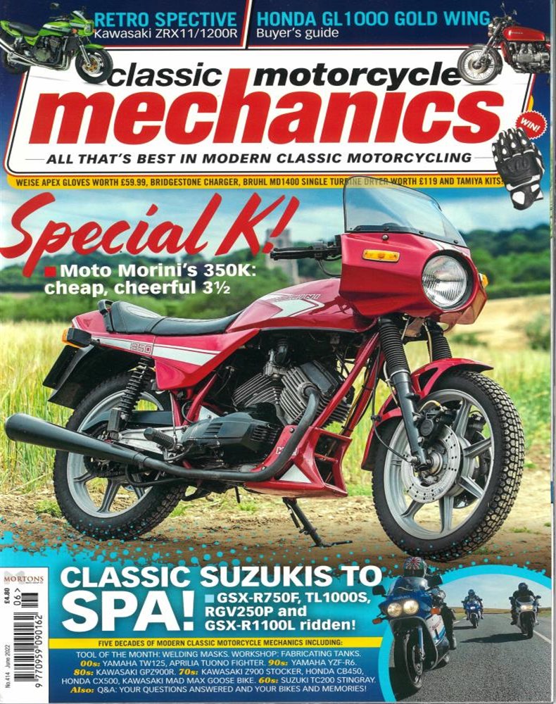 Classic Motorcycle Mechanics Magazine Issue JUN 22
