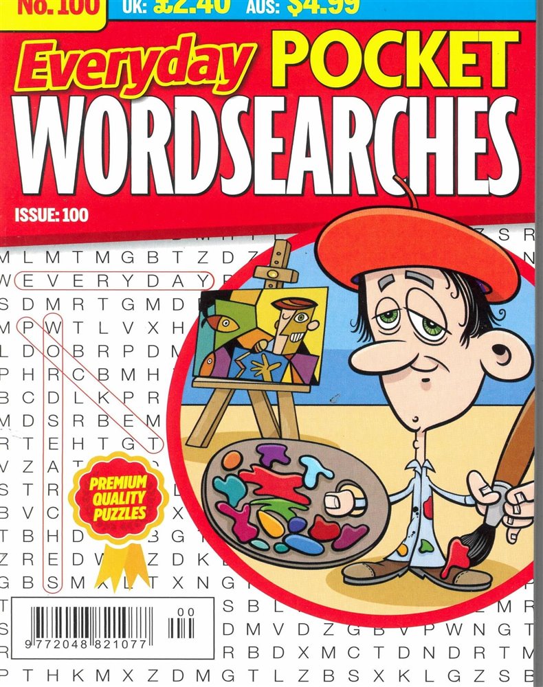 Everyday Pocket Wordsearches Issue NO 100