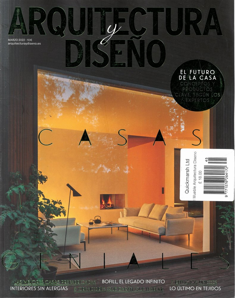 Arquitectura y Diseño Magazine Issue NO 45