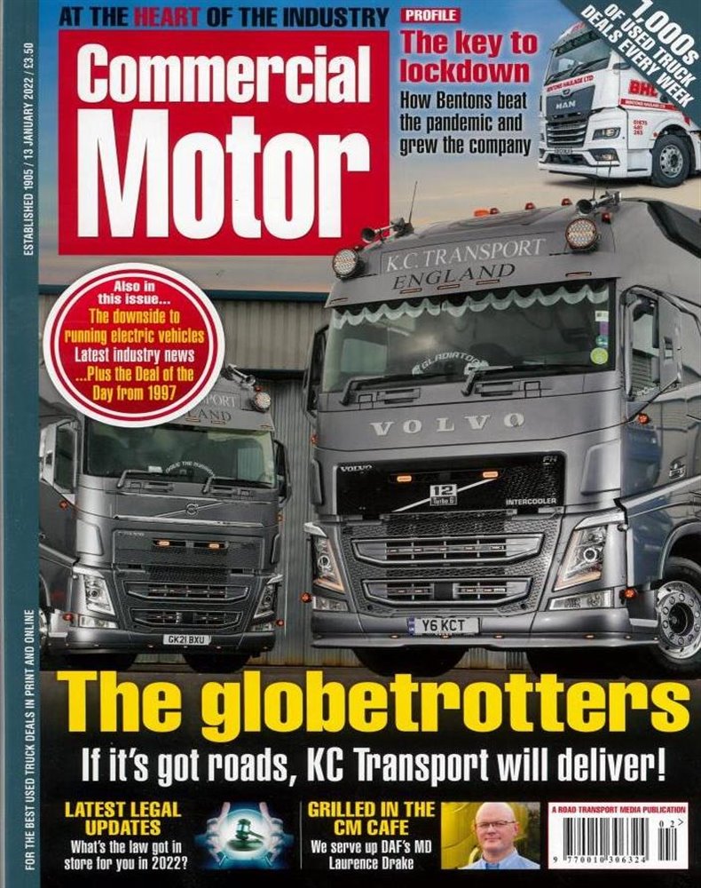 Commercial Motor Magazine Issue 13/01/2022