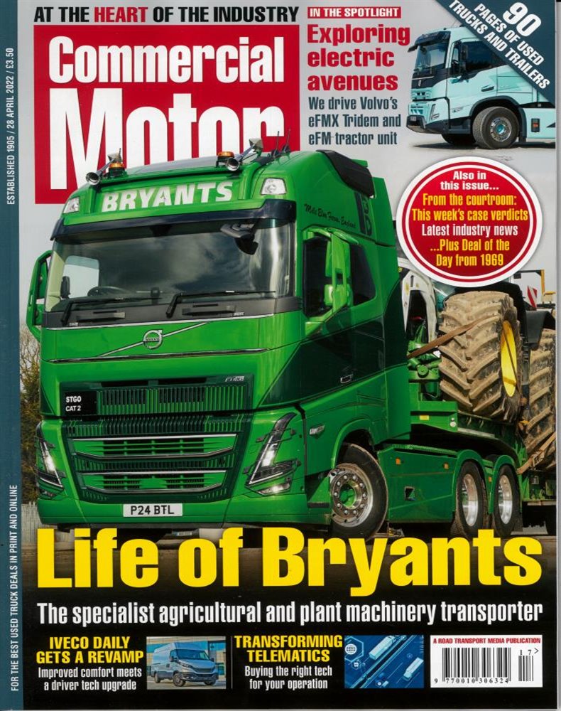 Commercial Motor Magazine Issue 28/04/2022
