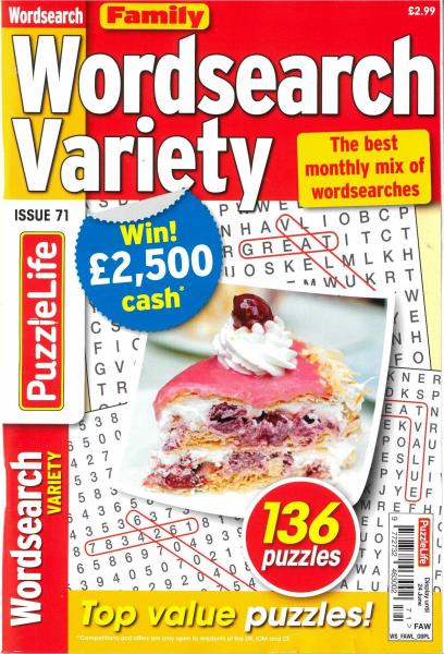 Family Wordsearch Special magazine
