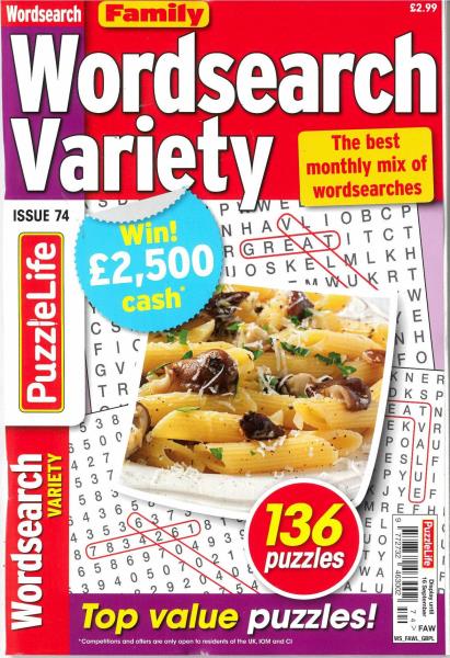 Family Wordsearch Special Magazine