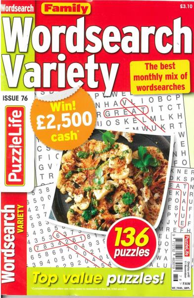 Family Wordsearch Special magazine