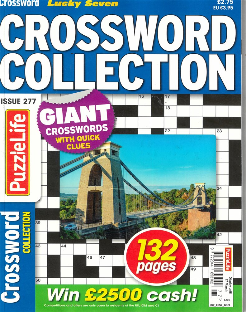 Lucky Seven Crossword Collection Magazine Issue NO 277