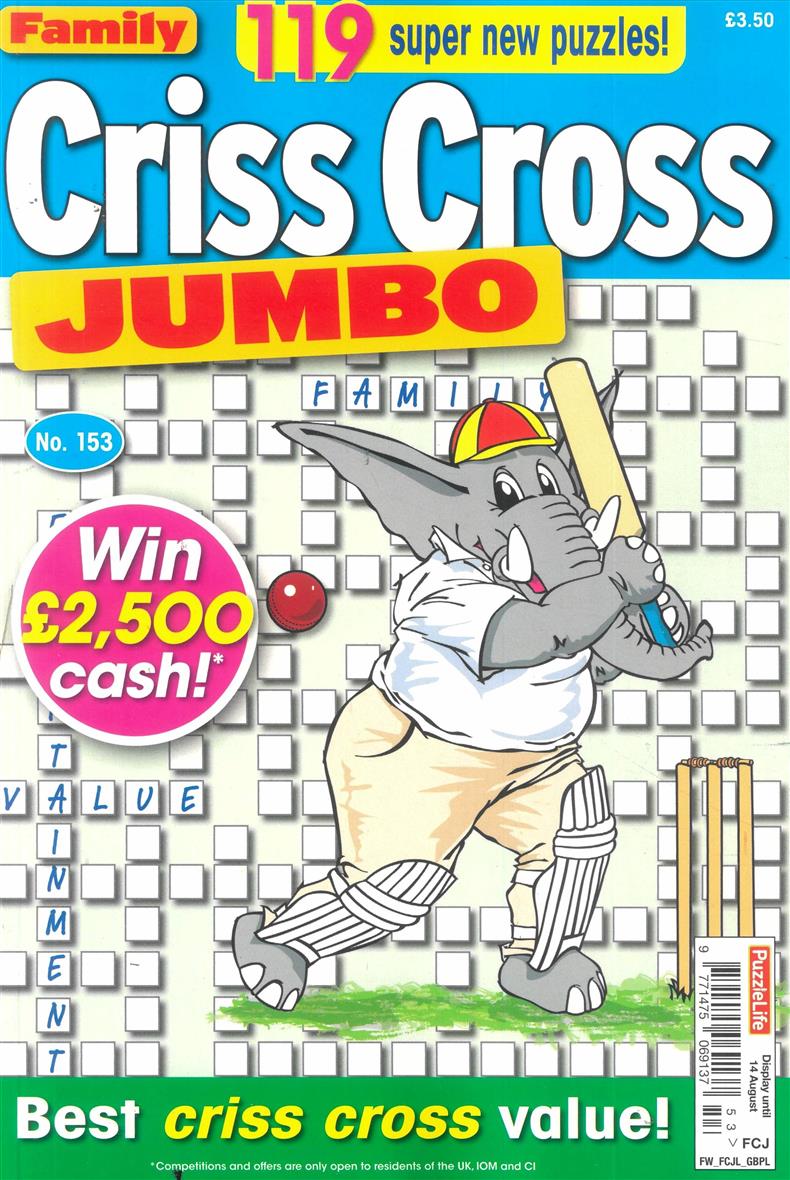 Family Criss Cross Jumbo - NO 153