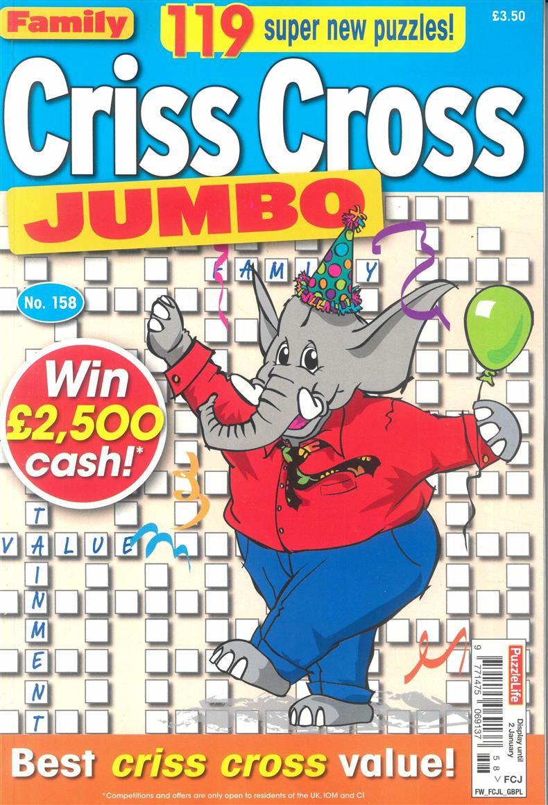 Family Criss Cross Jumbo - NO 158