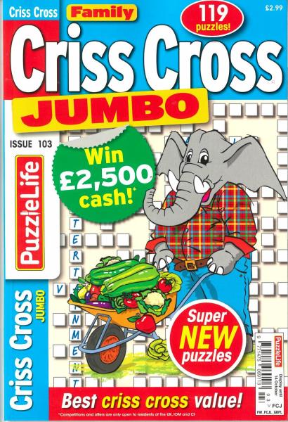 Family Criss Cross Jumbo Magazine