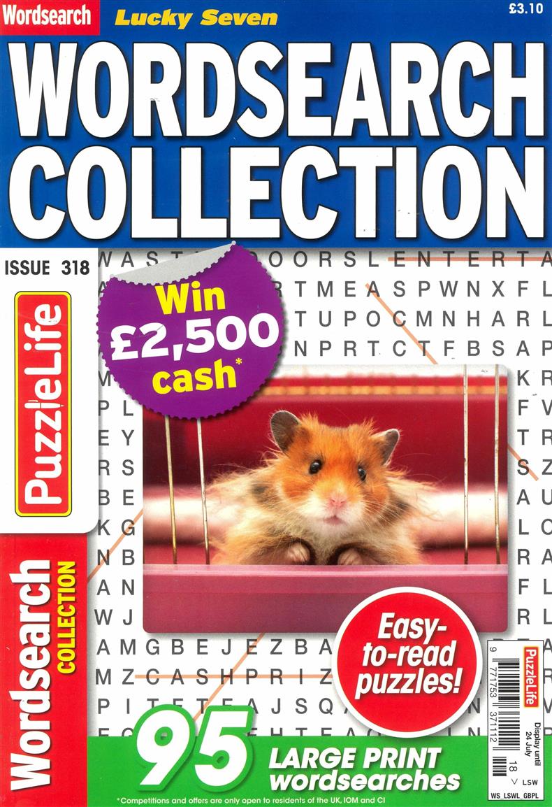 Lucky Seven Wordsearch - NO 318