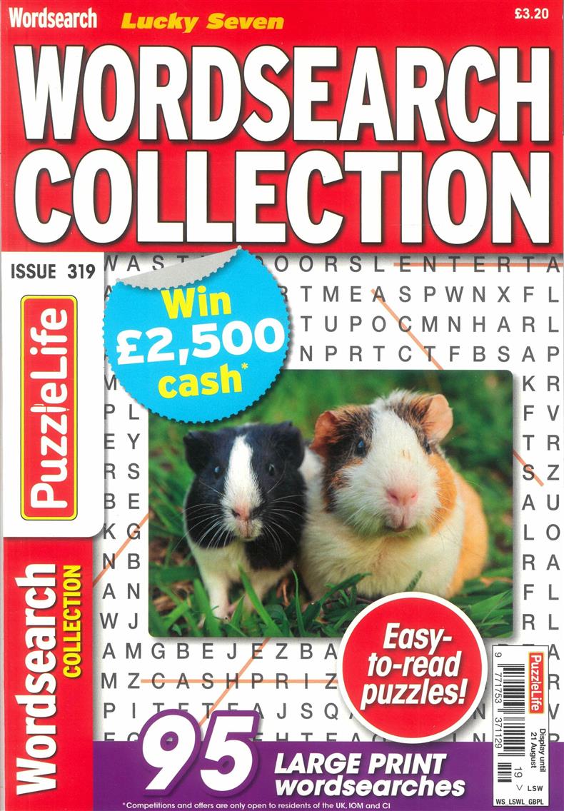 Lucky Seven Wordsearch - NO 319