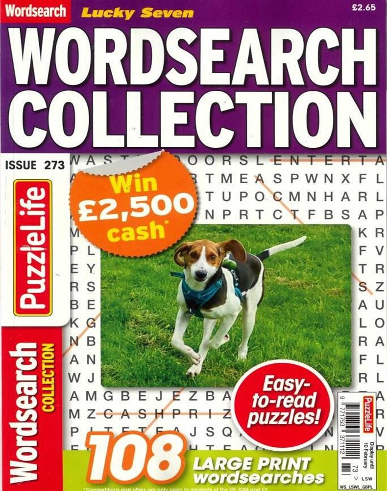 Lucky Seven Wordsearch Magazine Issue NO 273