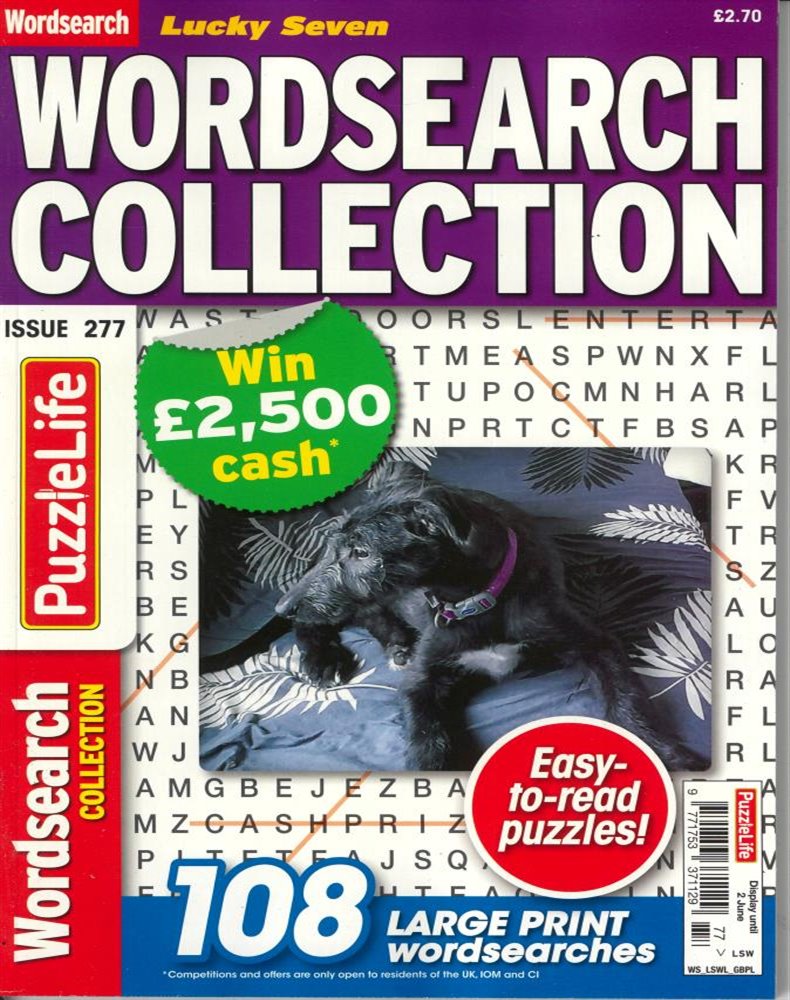 Lucky Seven Wordsearch Magazine Issue NO 277