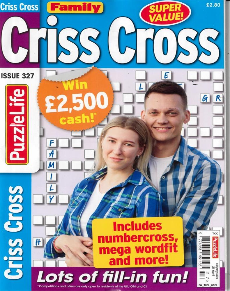 Family Criss Cross Magazine Issue NO 327