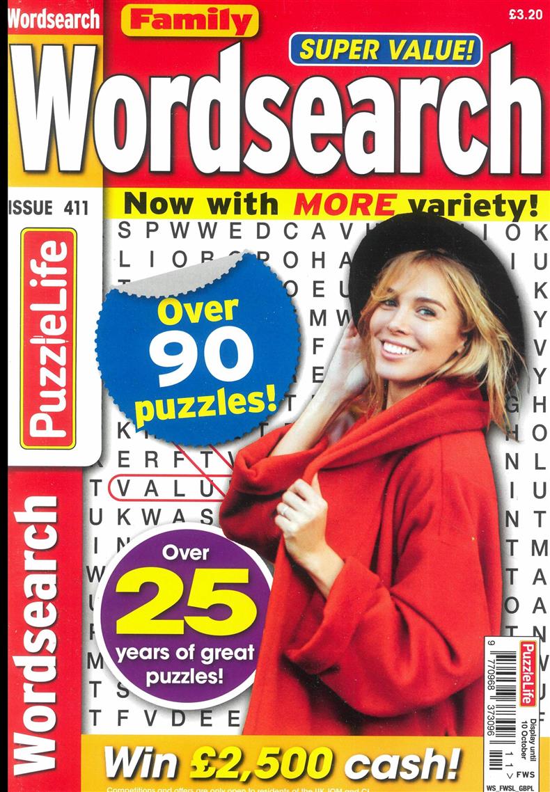 Family Wordsearch - NO 411
