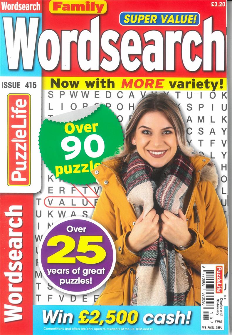 Family Wordsearch - NO 415
