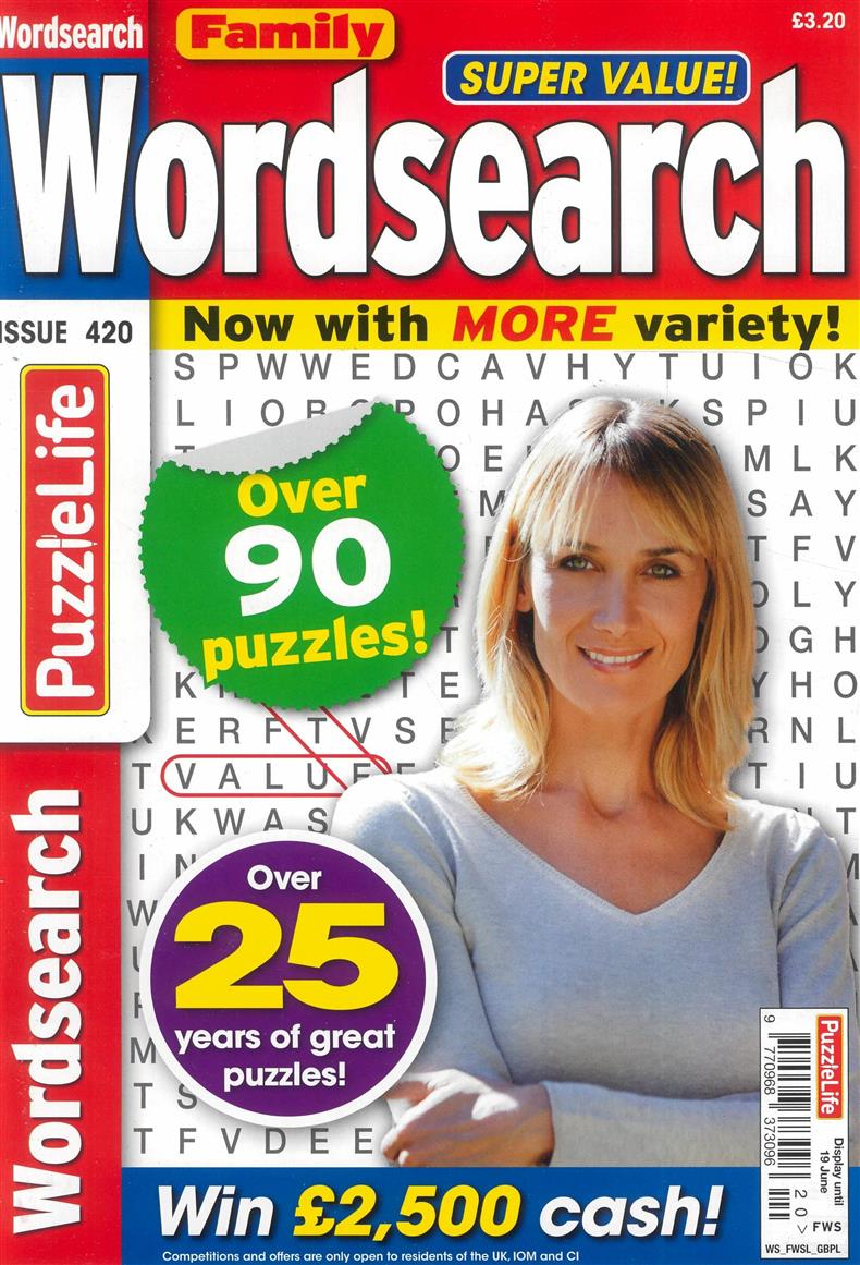 Family Wordsearch - NO 420
