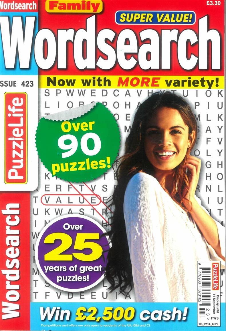 Family Wordsearch - NO 423