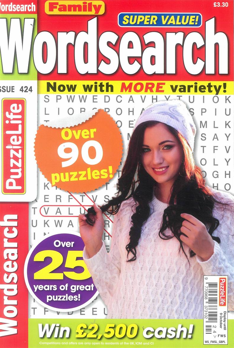 Family Wordsearch - NO 424