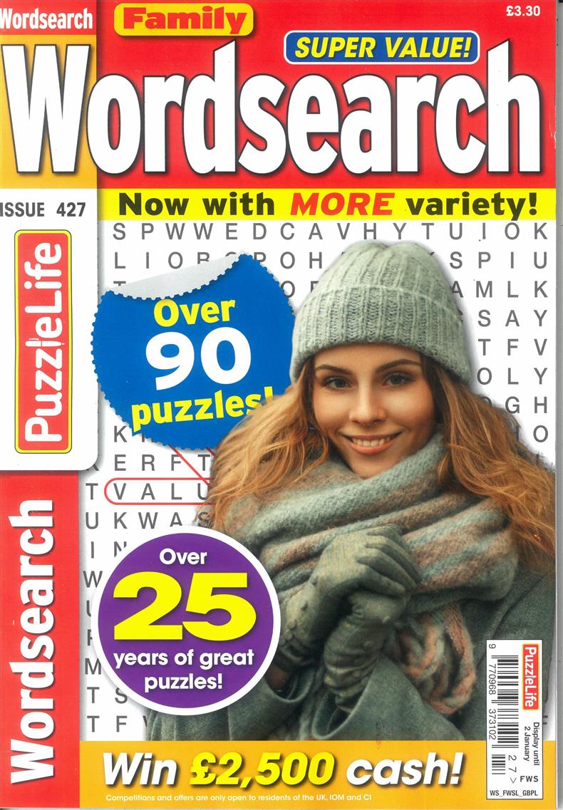 Family Wordsearch - NO 427