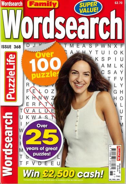 Family Wordsearch magazine
