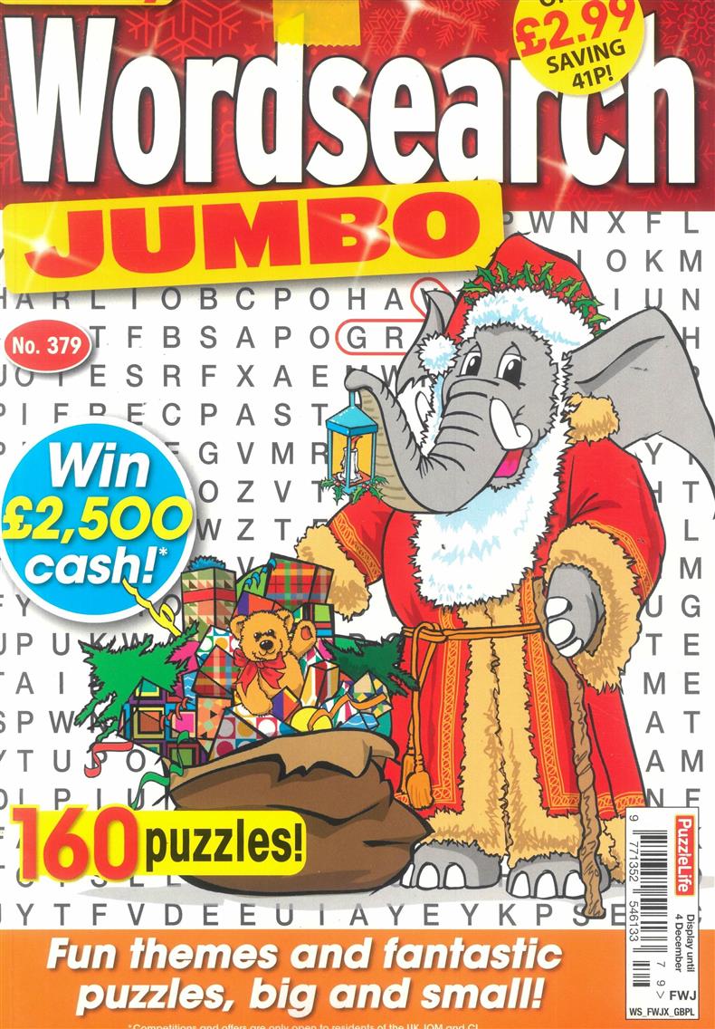 Family Wordsearch Jumbo - NO 379