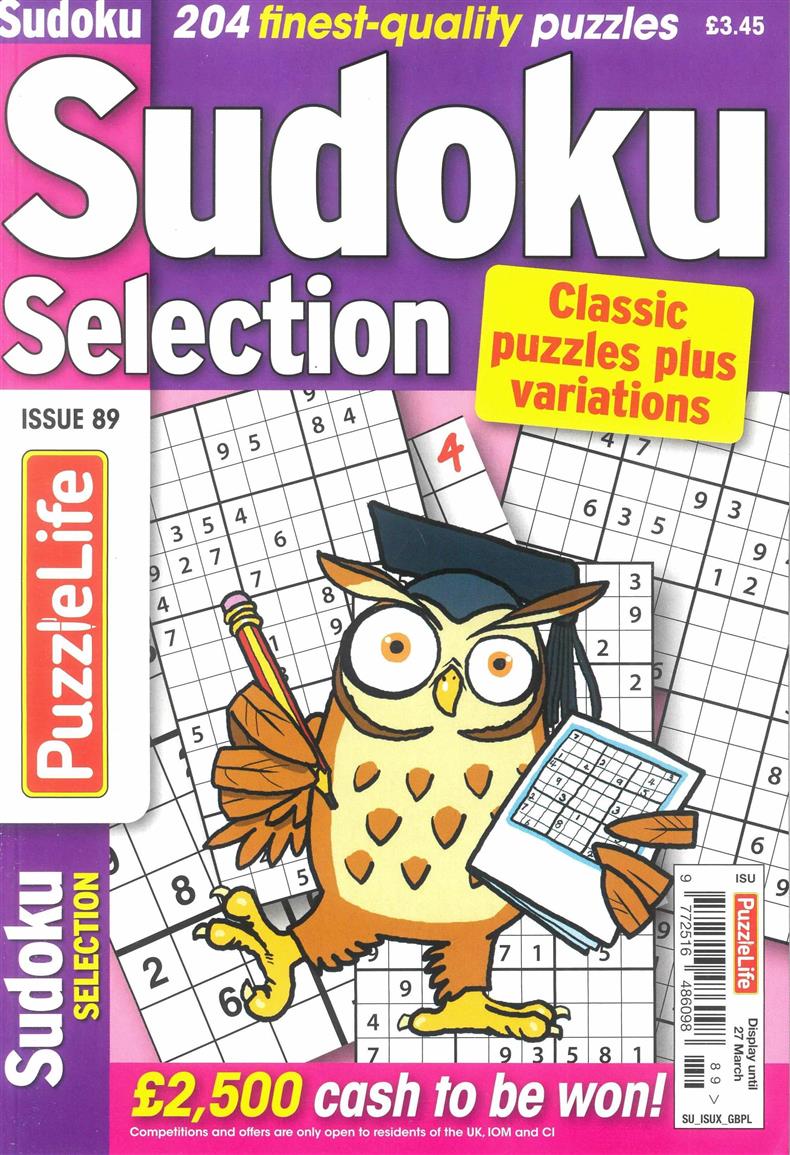 Sudoku Selection - NO 89
