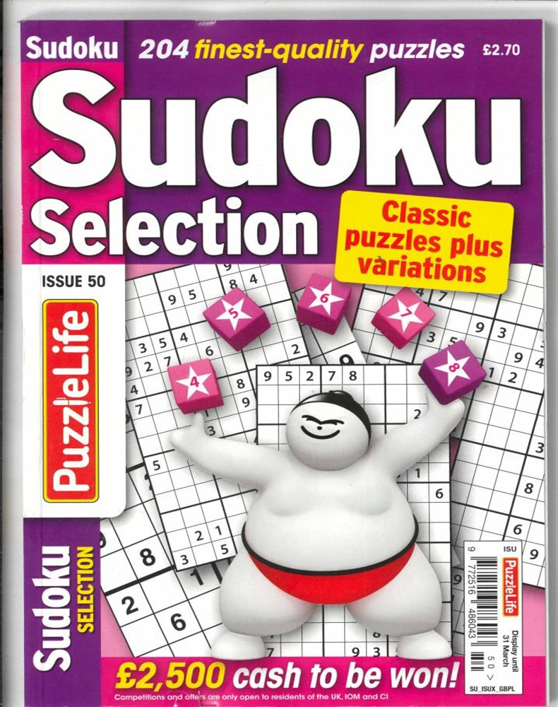 Sudoku Selection Magazine Issue NO 50