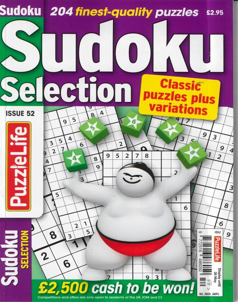Sudoku Selection Magazine Issue NO 52