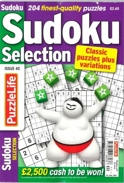 Sudoku Selection Magazine