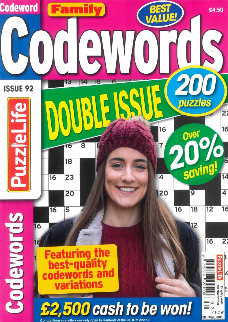 Family Codewords - NO 92