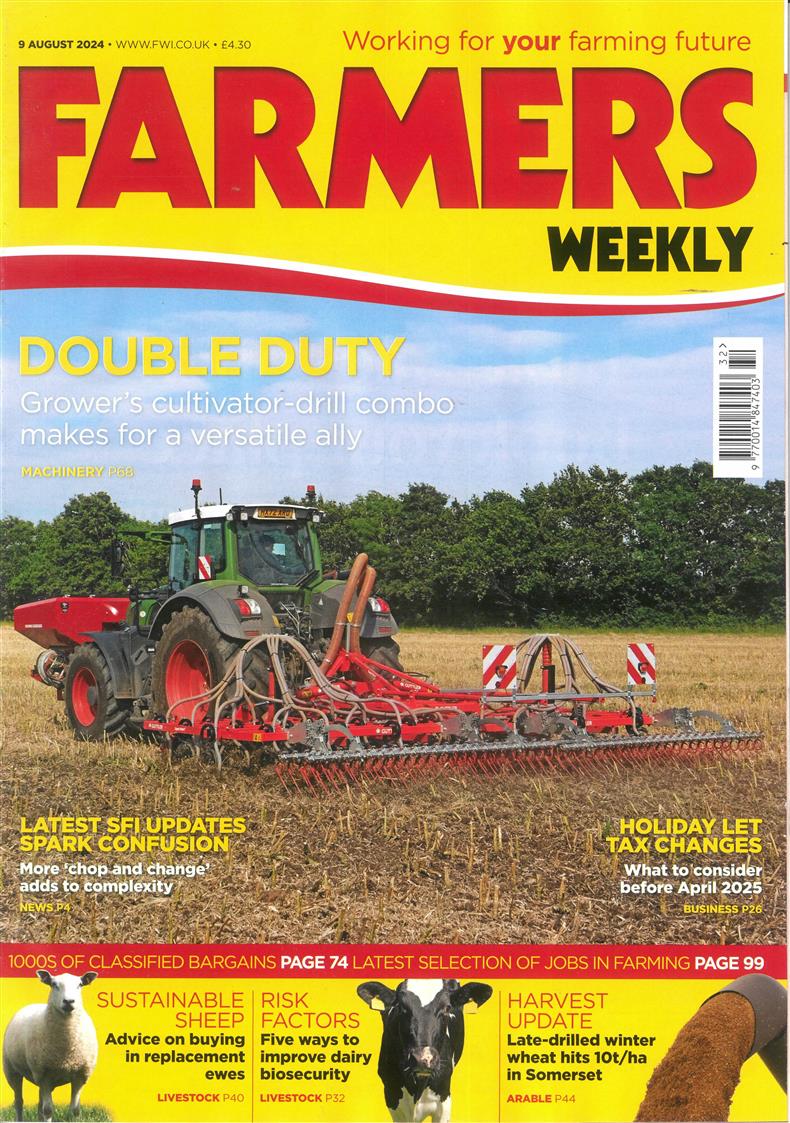 Farmers Weekly - 09/08/2024