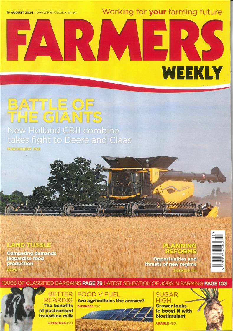 Farmers Weekly - 16/08/2024
