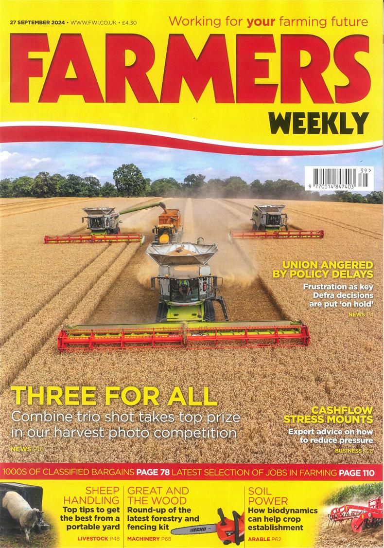 Farmers Weekly - 27/09/2024
