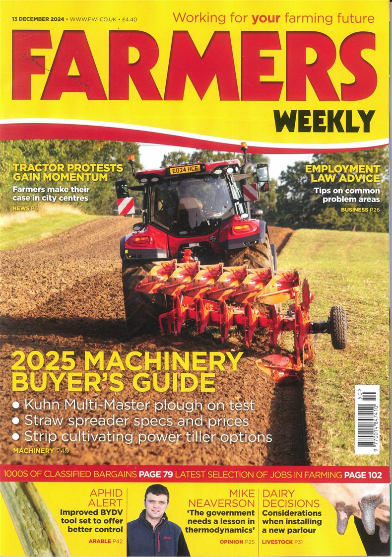 Farmers Weekly - 13/12/2024