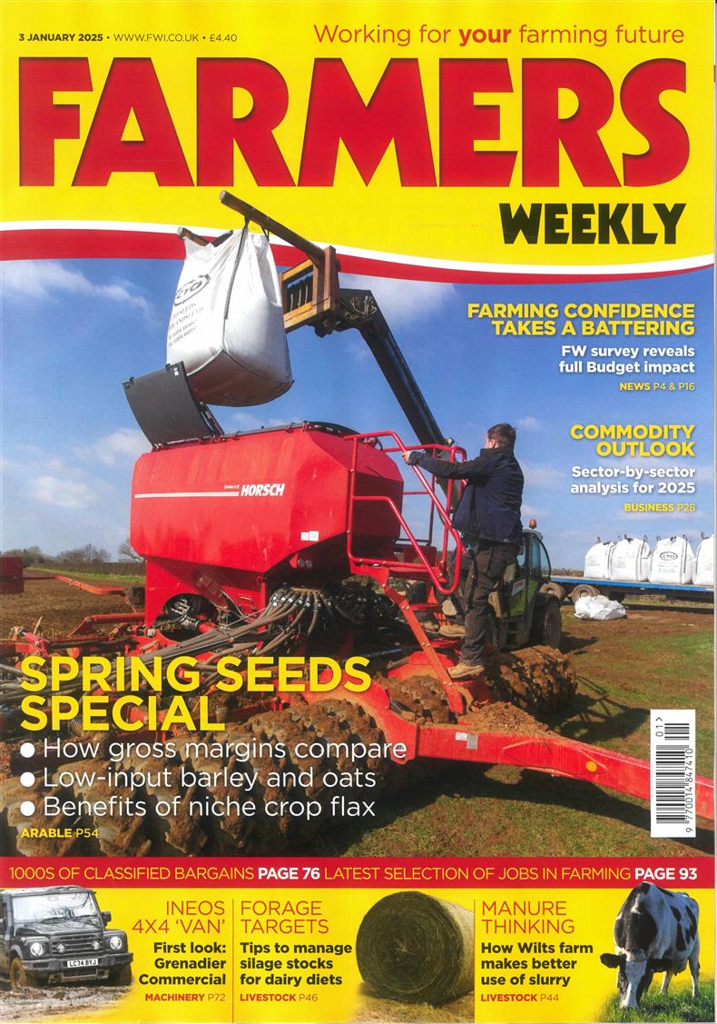 Farmers Weekly - 03/01/2025