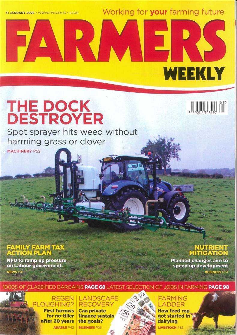 Farmers Weekly - 31/01/2025