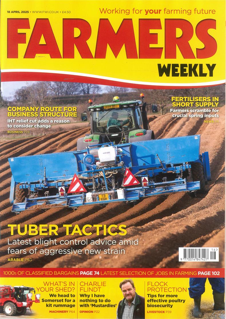 Farmers Weekly - 18/04/2025