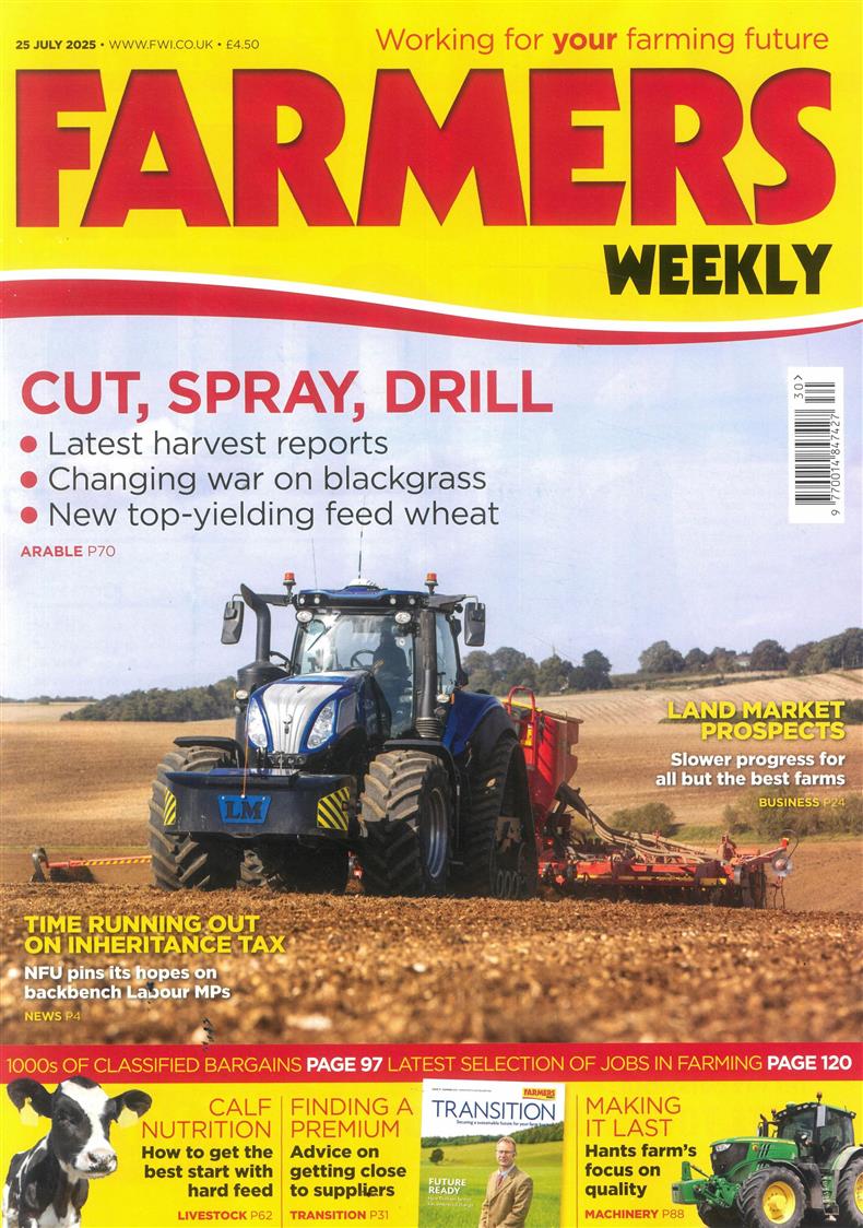 Farmers Weekly - 25/07/2025