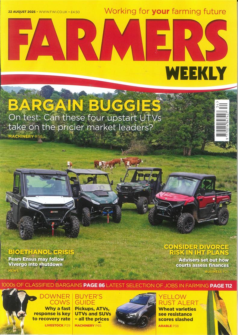 Farmers Weekly - 22/08/2025