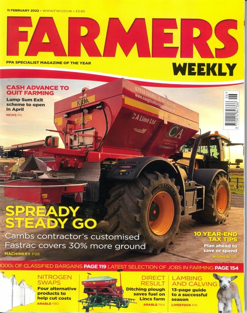 Farmers Weekly Magazine Issue 11/02/2022