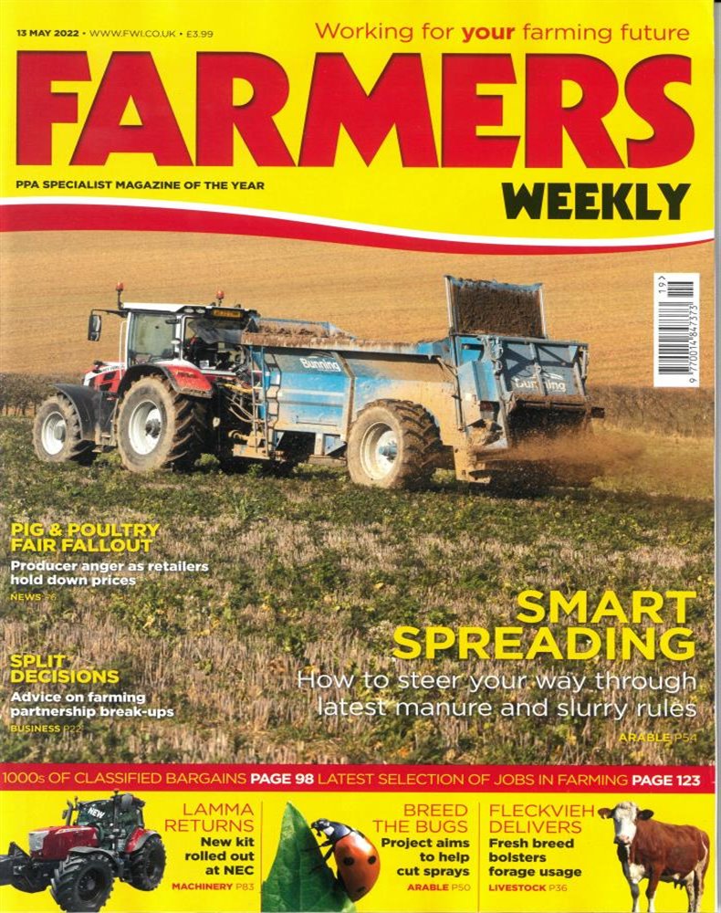 Farmers Weekly Magazine Issue 13/05/2022
