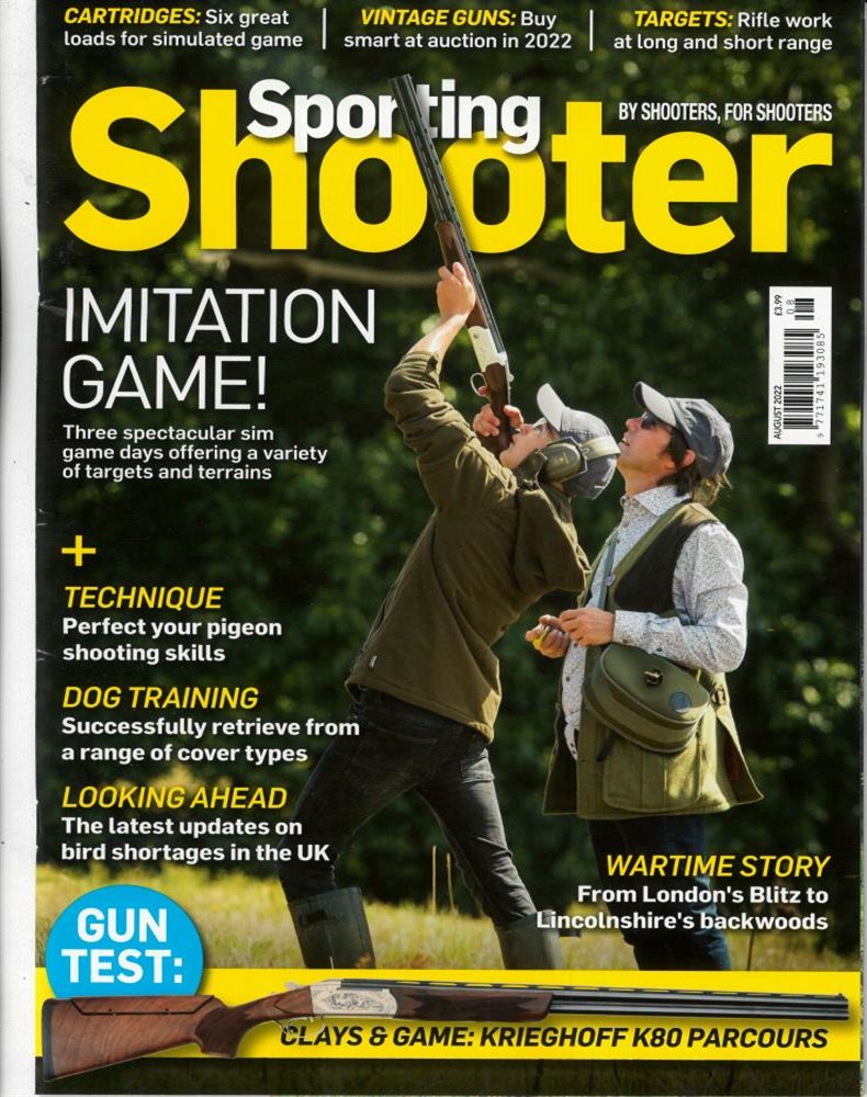Sporting Shooter Magazine Issue AUG 22