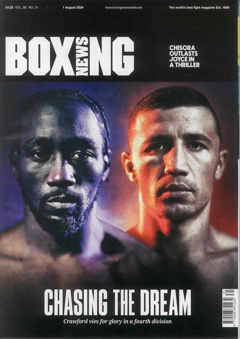 Boxing News - 01/08/2024