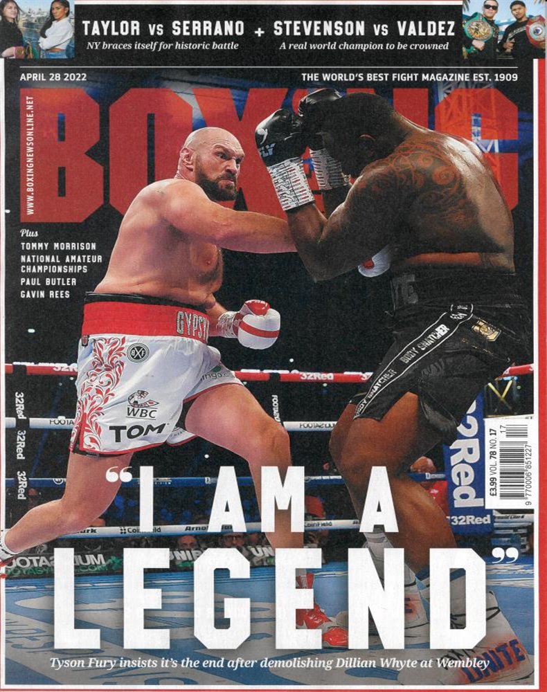 Boxing News Magazine Issue 28/04/2022
